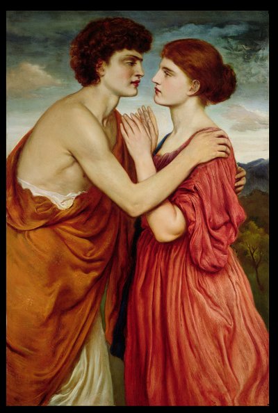 Isaak und Rebekka von Simeon Solomon